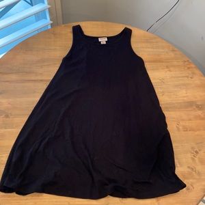 Black t shirt dress